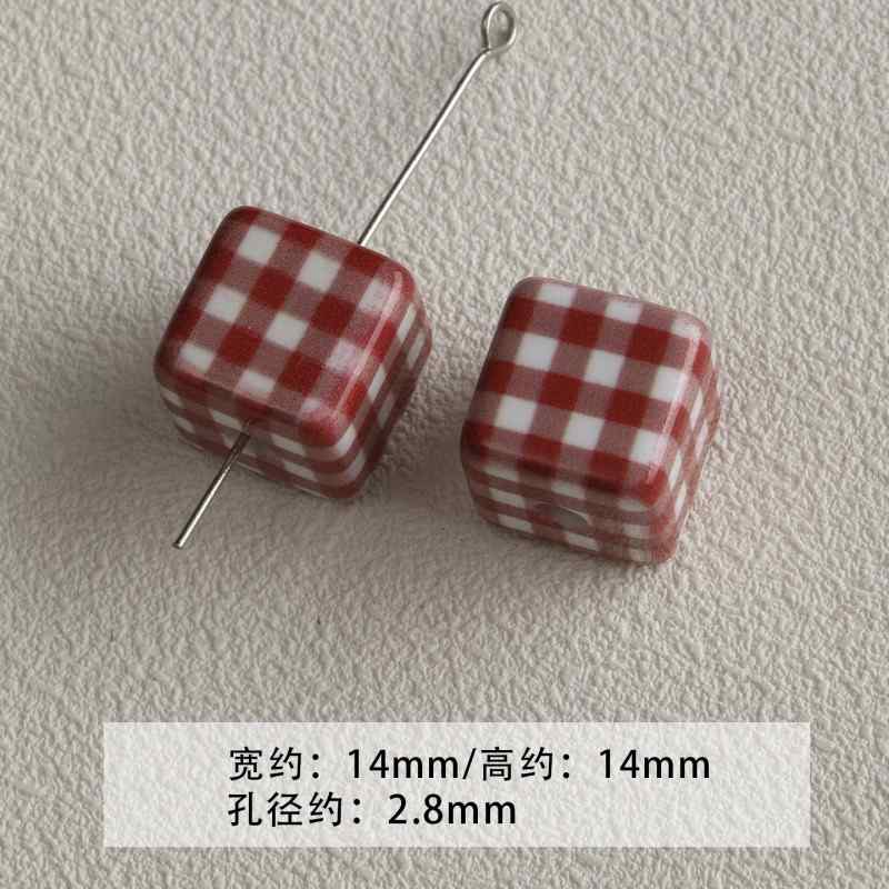 acrylic paint stars love beaded loose beads diy accessories material