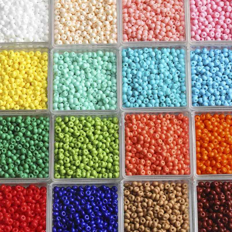 4mm high quality glass rice beads  diy accessories material