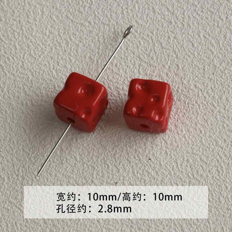 acrylic paint stars love beaded loose beads diy accessories material