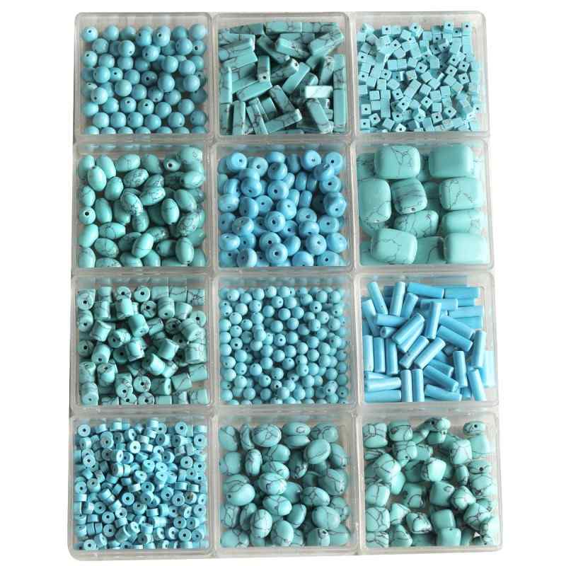 Natural Round Spacer Abacus Loose Beads Braided DIY Material