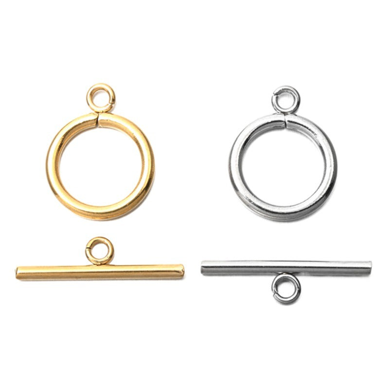 Factory wholesale multi-size 304 stainless steel OT buckle necklace bracelet buckle otbuckle handmade diy jewelry accessories