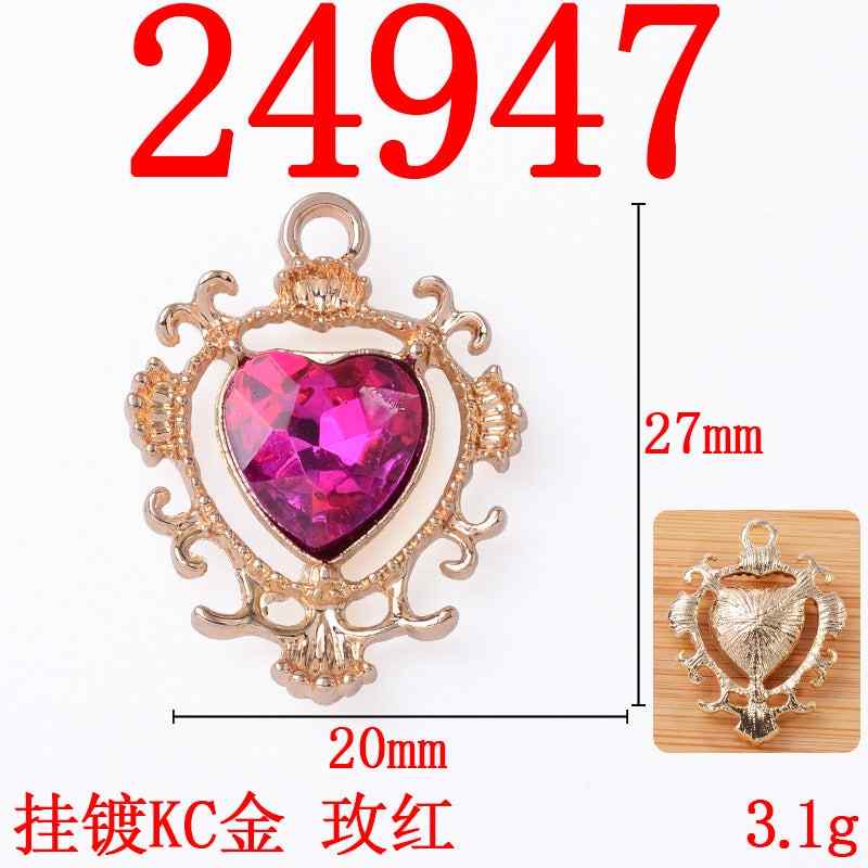 Alloy pendant sunflower Baroque style love pendant diy jewelry accessories alloy accessories spot wholesale 