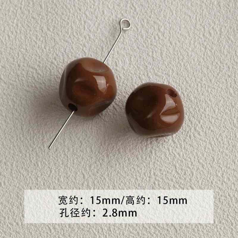 acrylic paint stars love beaded loose beads diy accessories material