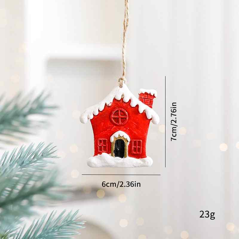 Christmas Decorations Ins Elk Pendants Tree Ornaments Cartoon Accessories Supplies