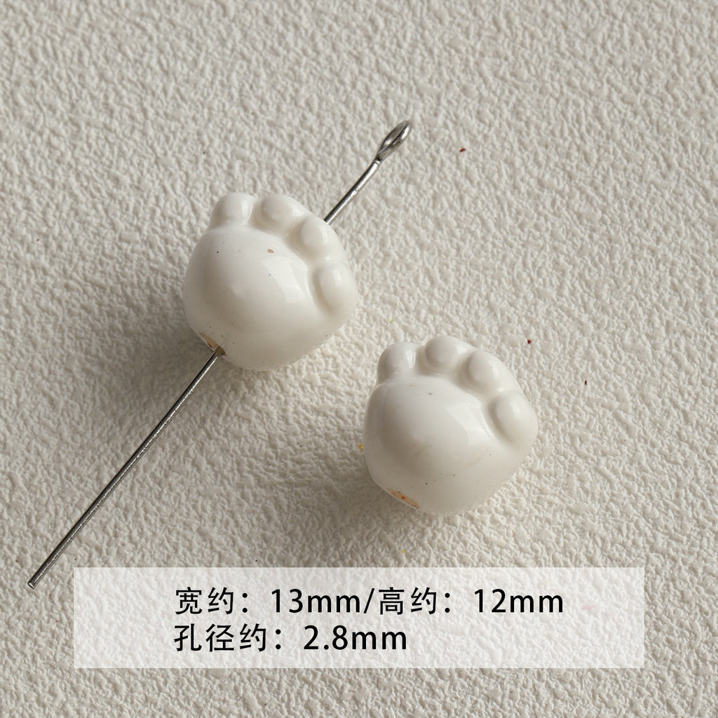 [Bihai] acrylic paint cheese star cone beaded mobile phone chain loose beads diy accessories material beads