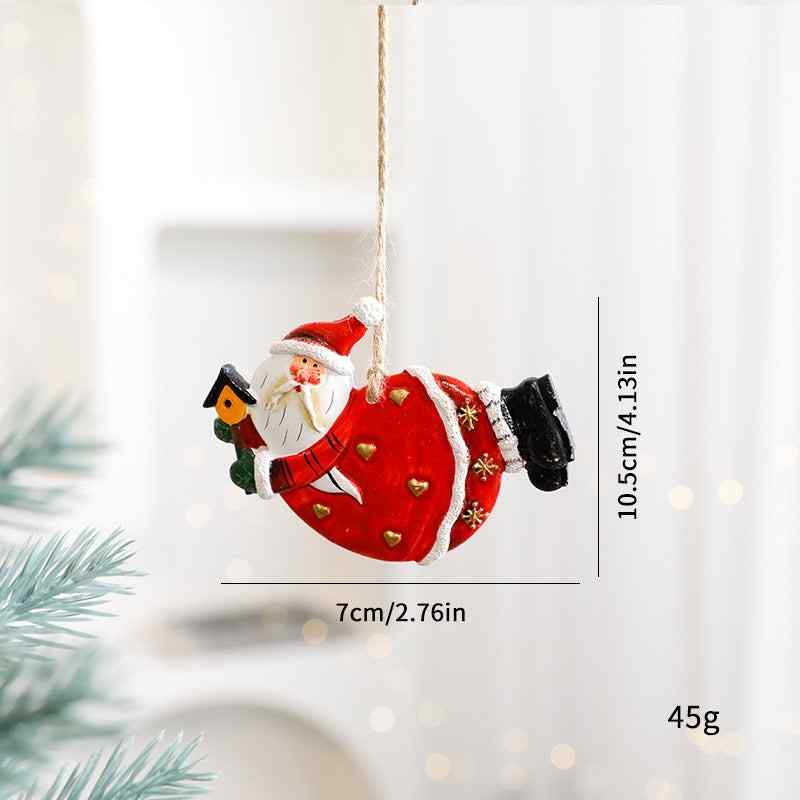 Christmas Decorations Ins Elk Pendants Tree Ornaments Cartoon Accessories Supplies