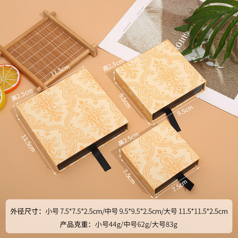 Drawer Jewelry Storage Box PE Film Floating Display Box