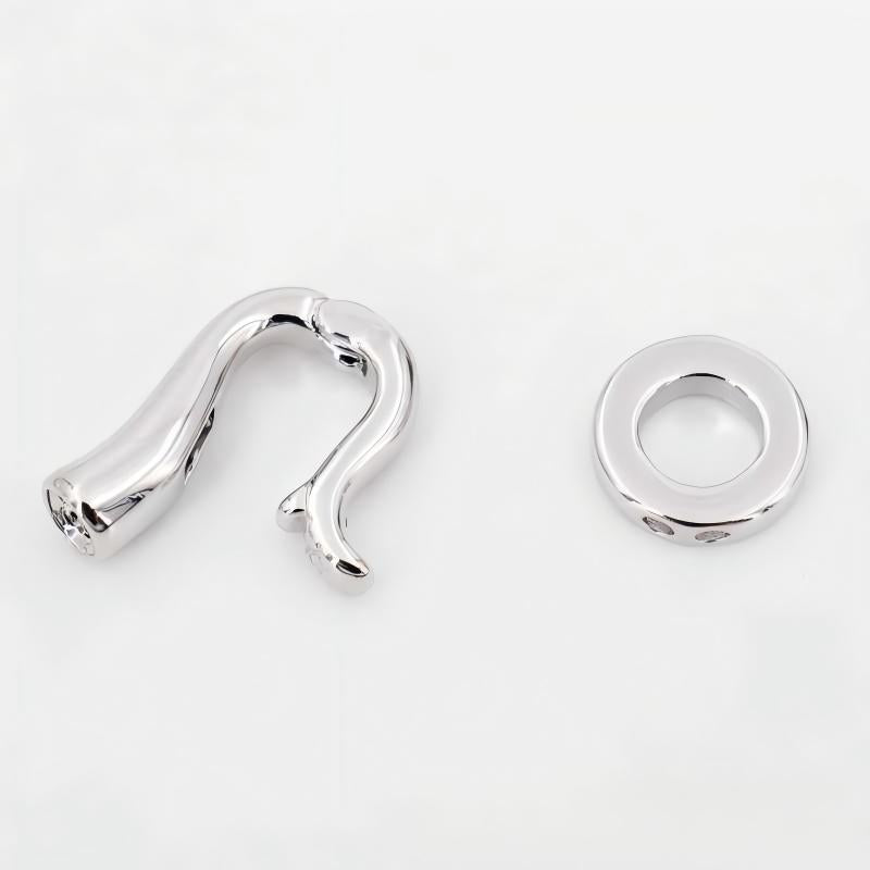 Color retaining lobster clasp extended  tail chain jewelry accessories