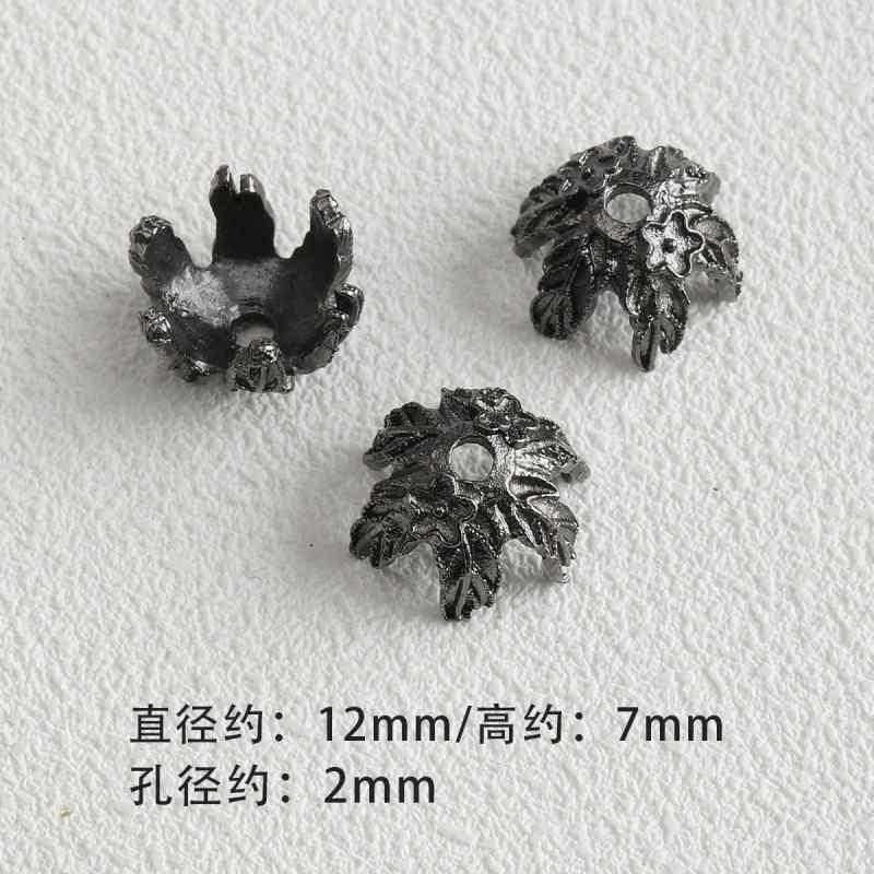 Dark Style Alloy Gun Black Pendant Spacer Beads Spacer Loose Bead Bracelet Necklace Beaded DIY Accessories