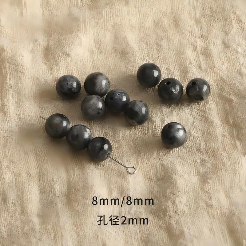 Vintage natural Crystal Jade loose beads round beads beads spacer beads diy accessories material package bracelet necklace earrings