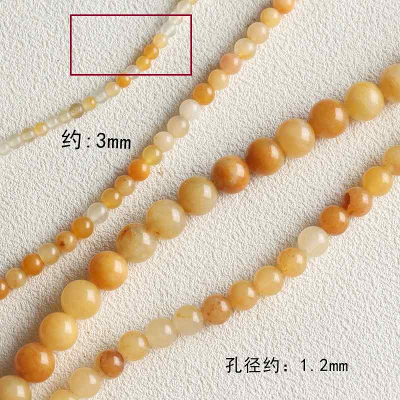 All-match natural stone round tube bead diy accessories material