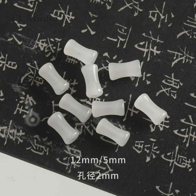 Vintage natural Crystal Jade loose beads round beads beads spacer beads diy accessories material package bracelet necklace earrings