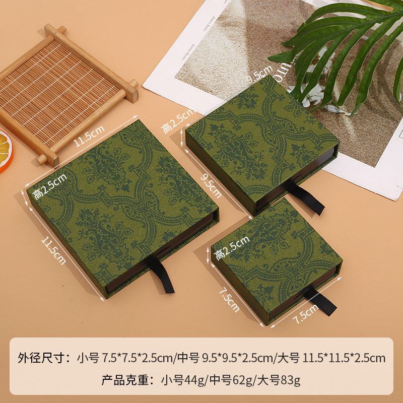 Drawer Jewelry Storage Box PE Film Floating Display Box