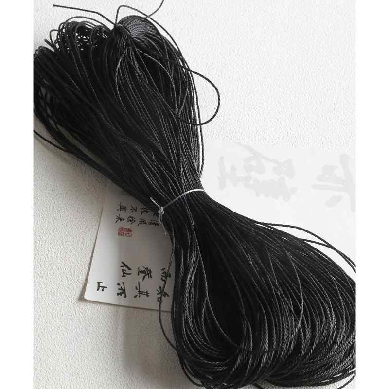 1mm non-elastic wax line woven rope necklace pendant special beaded line diy accessories