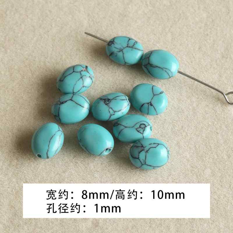 Natural Round Spacer Abacus Loose Beads Braided DIY Material
