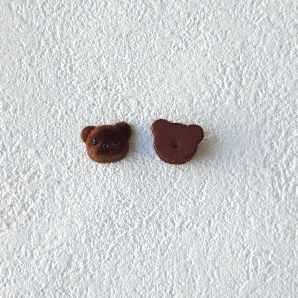 teddy bear hair accessories, edge clip bangs clip DIY accessories materials wholesale