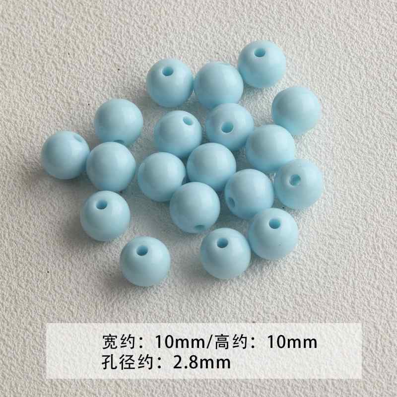 acrylic paint stars love beaded loose beads diy accessories material