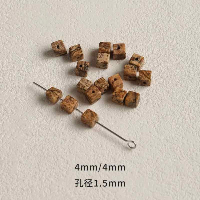 natural stone cut loose beads turquoise beaded diy material