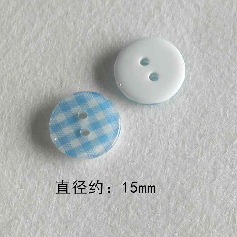 Resin color all-match niche buttons beads diy accessories material