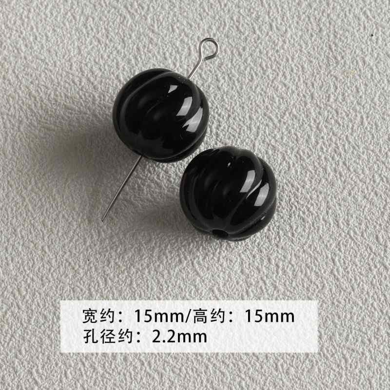 【 Spicy Girl Powder 】 Acrylic baking paint star love bead string mobile phone chain loose bead DIY accessory material bead