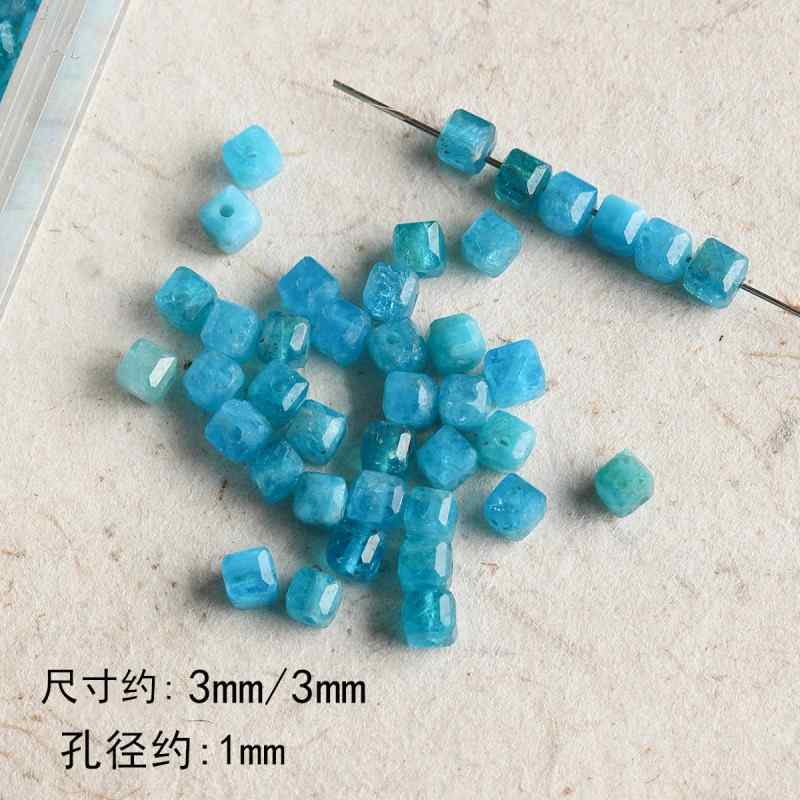 natural stone cut loose beads turquoise beaded diy material