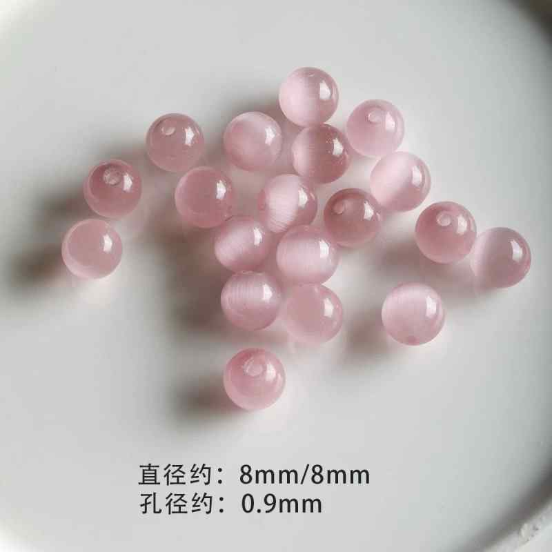 white green natural opal round loose beads diy accessories material