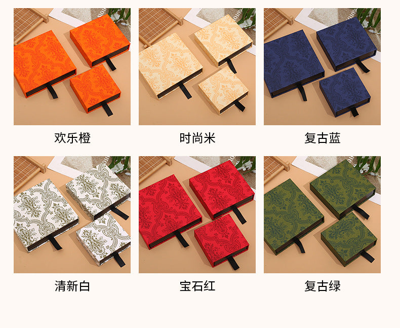 Drawer-style Jewelry Storage Box Packaging PE Film Suspension Box Anti-oxidation Jewelry Ring Bracelet Necklace Nail Art Display