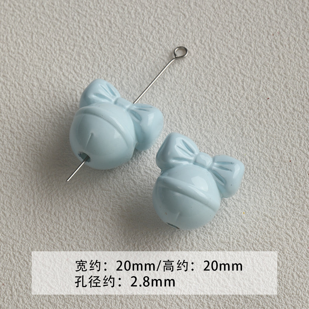 [Bihai] acrylic paint cheese star cone beaded mobile phone chain loose beads diy accessories material beads