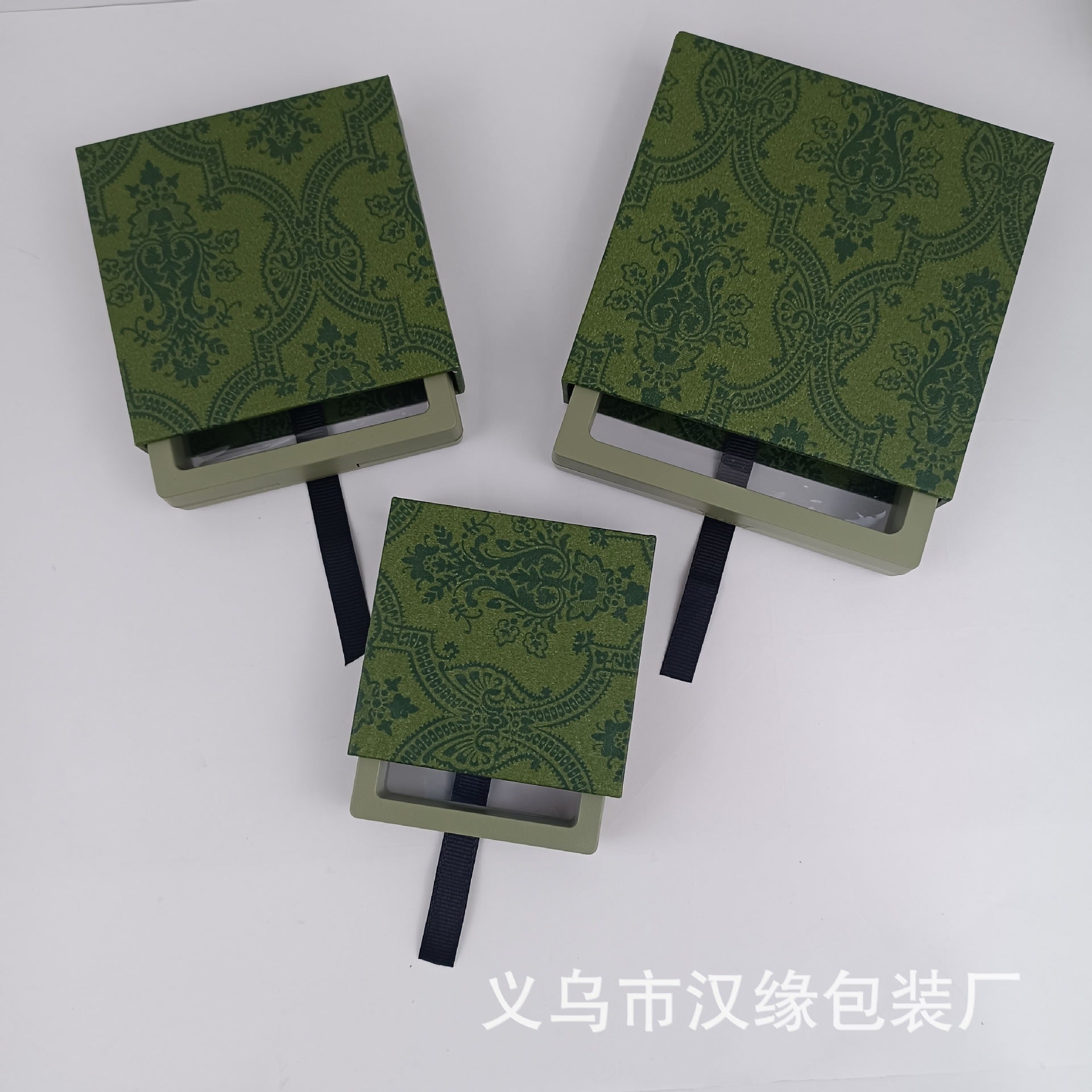 Drawer Jewelry Storage Box PE Film Floating Display Box