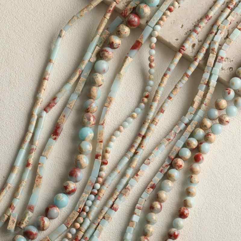 Natural Shoushan Stone series diy jewelry accessories