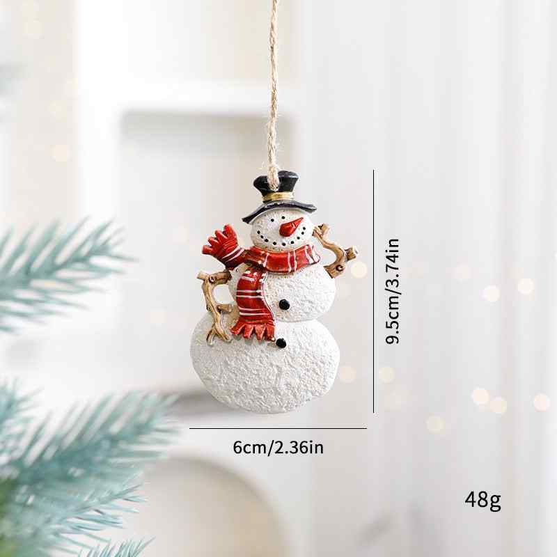 Christmas Decorations Ins Elk Pendants Tree Ornaments Cartoon Accessories Supplies