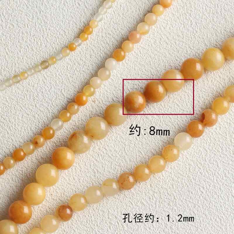 All-match natural stone round tube bead diy accessories material