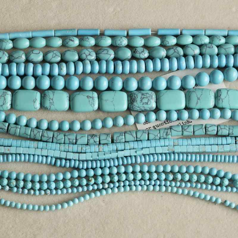 Natural Round Spacer Abacus Loose Beads Braided DIY Material