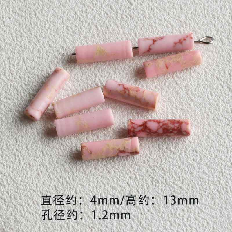 Natural Stone Powder Aobao Crystal Abacus Bead Accessories Material