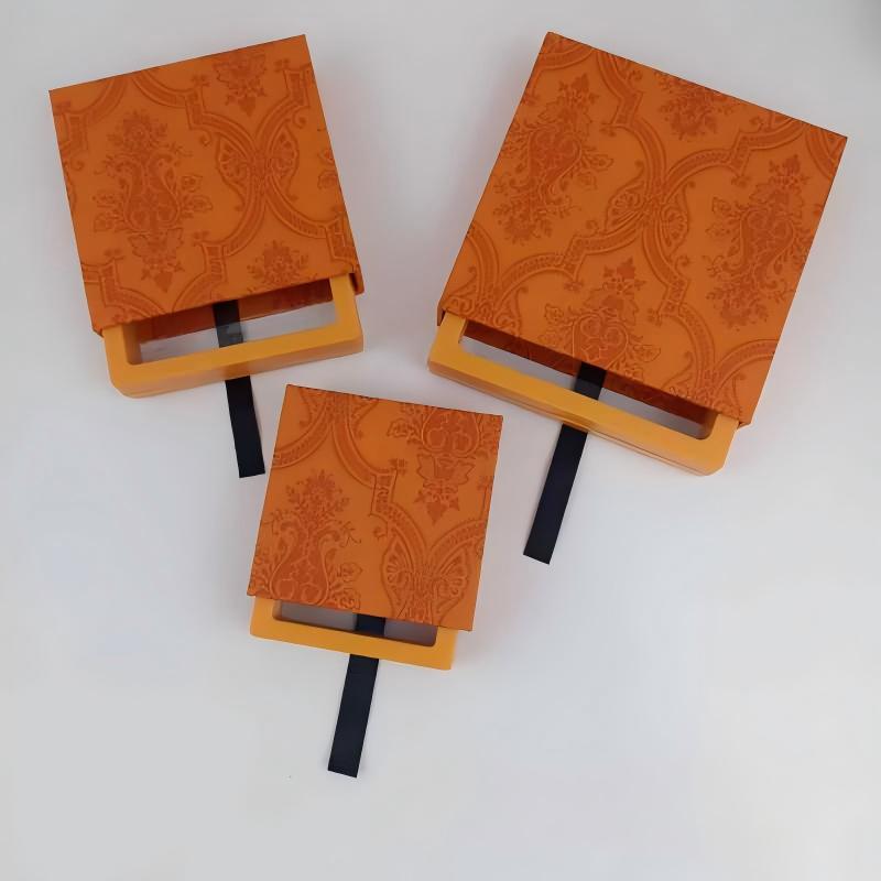 Drawer Jewelry Storage Box PE Film Floating Display Box