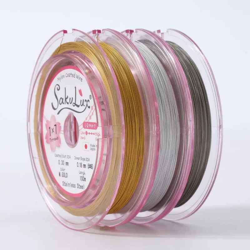 FLEXY7 Steel Wire Gold and Silver Soft Wire Non-Elastic