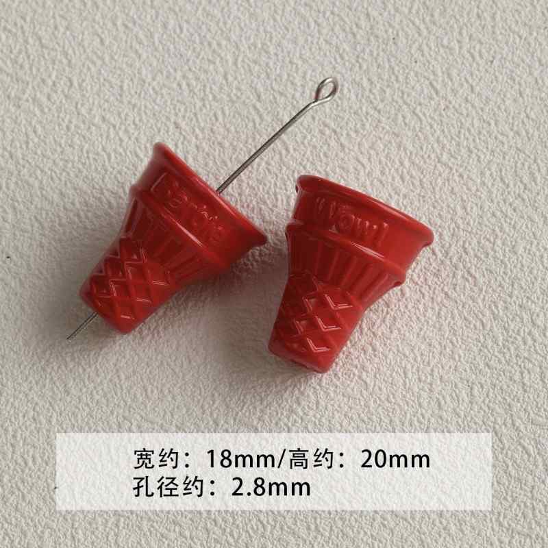 acrylic paint stars love beaded loose beads diy accessories material