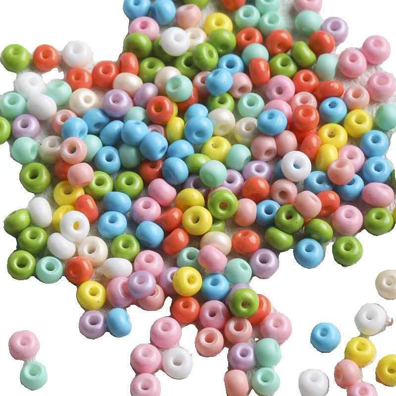 4mm high quality glass rice beads  diy accessories material