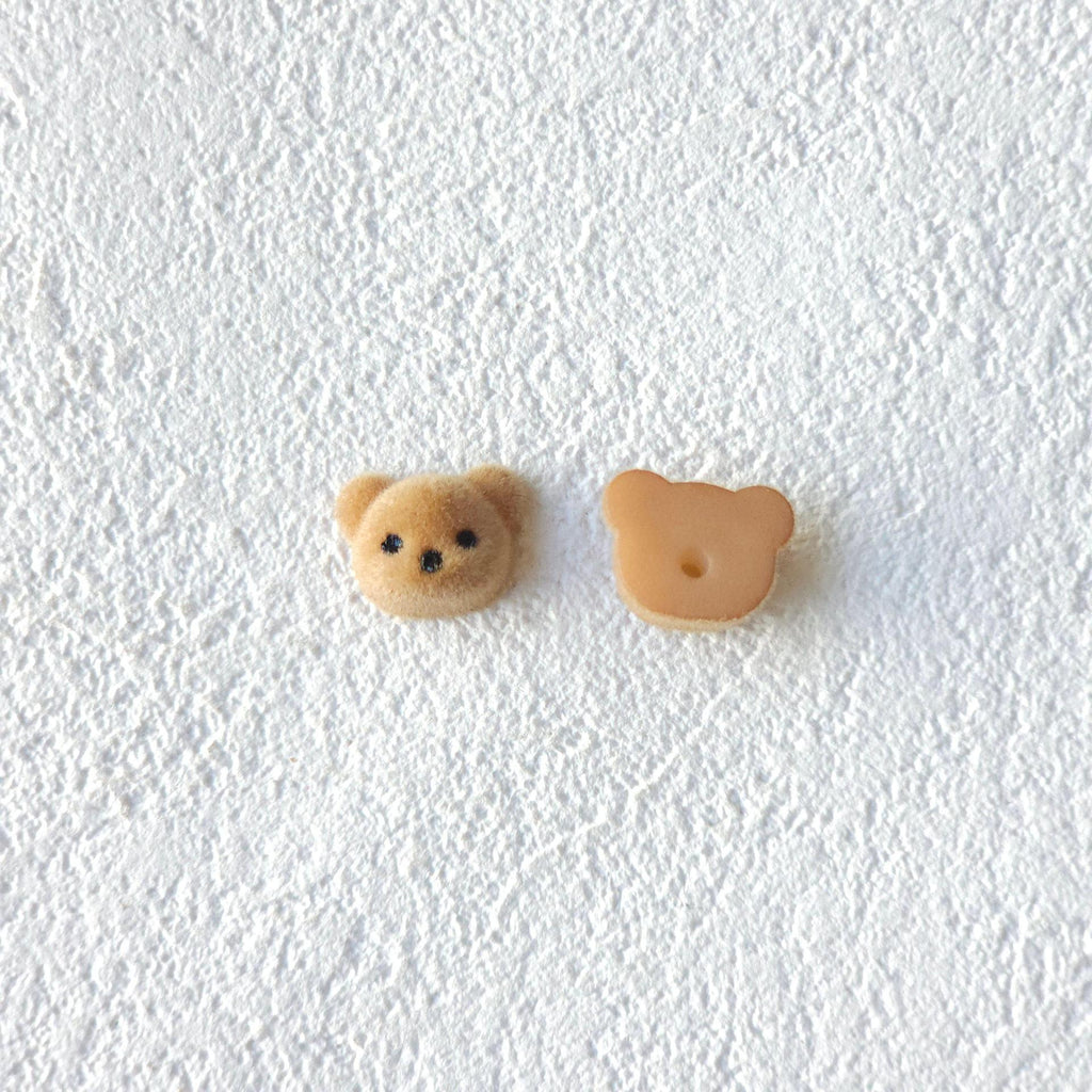 teddy bear hair accessories, edge clip bangs clip DIY accessories materials wholesale