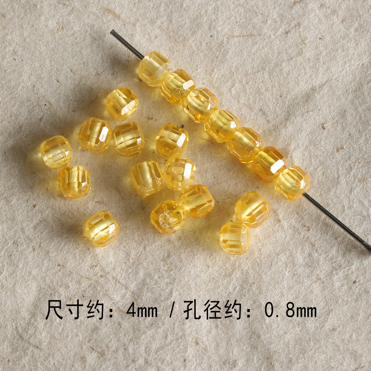 [Dunhuang] natural round cut aquamarine garnet loose beads bracelet necklace beaded diy accessories material beads