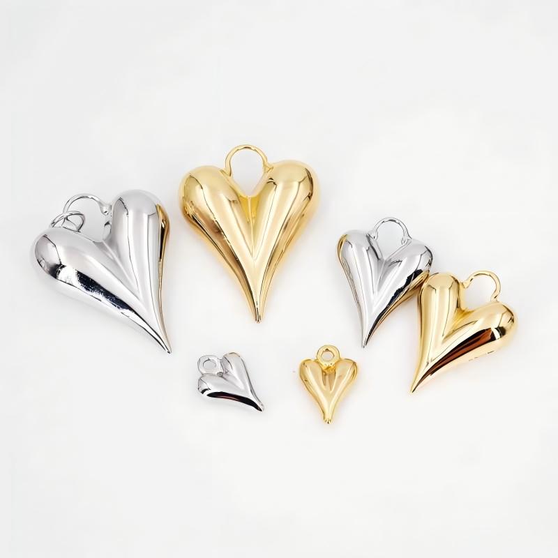 DIY jewelry accessories color retention love pendant