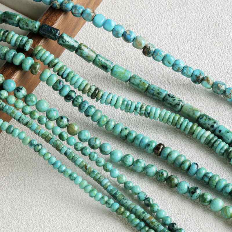 Phoenix natural stone spacer round beads diy accessories material