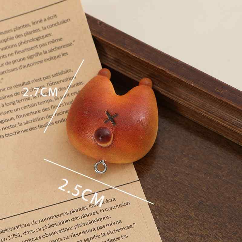 simulation food toy stick alkaline water bread resin DIY