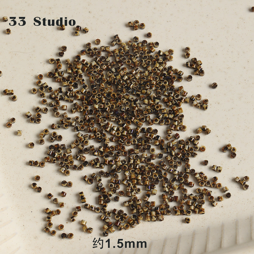 New Chinese style vintage ceramic beads rice beads water drop diy accessories material package bracelet necklace mobile phone chain beaded loose beads