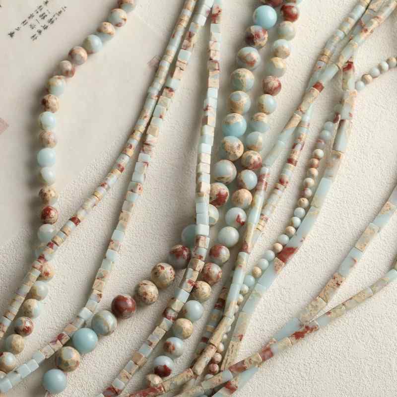 Natural Shoushan Stone series diy jewelry accessories