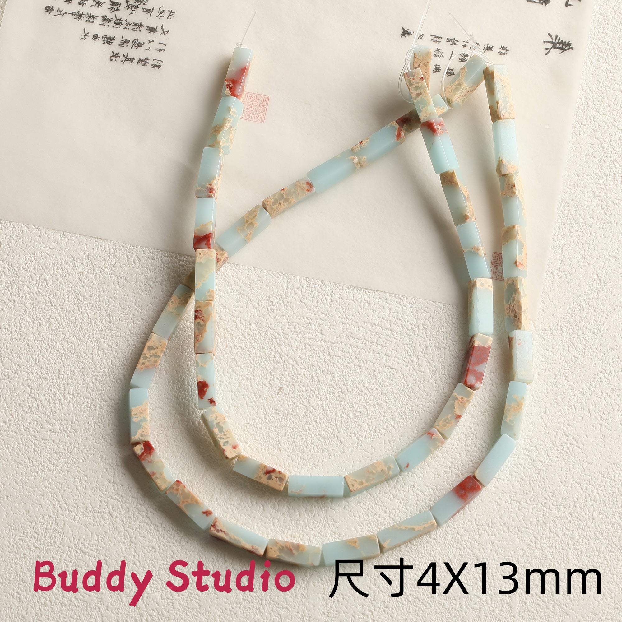 Natural Shoushan Stone series round beads tube beads loose beads diy bracelet earrings necklace jewelry accessories