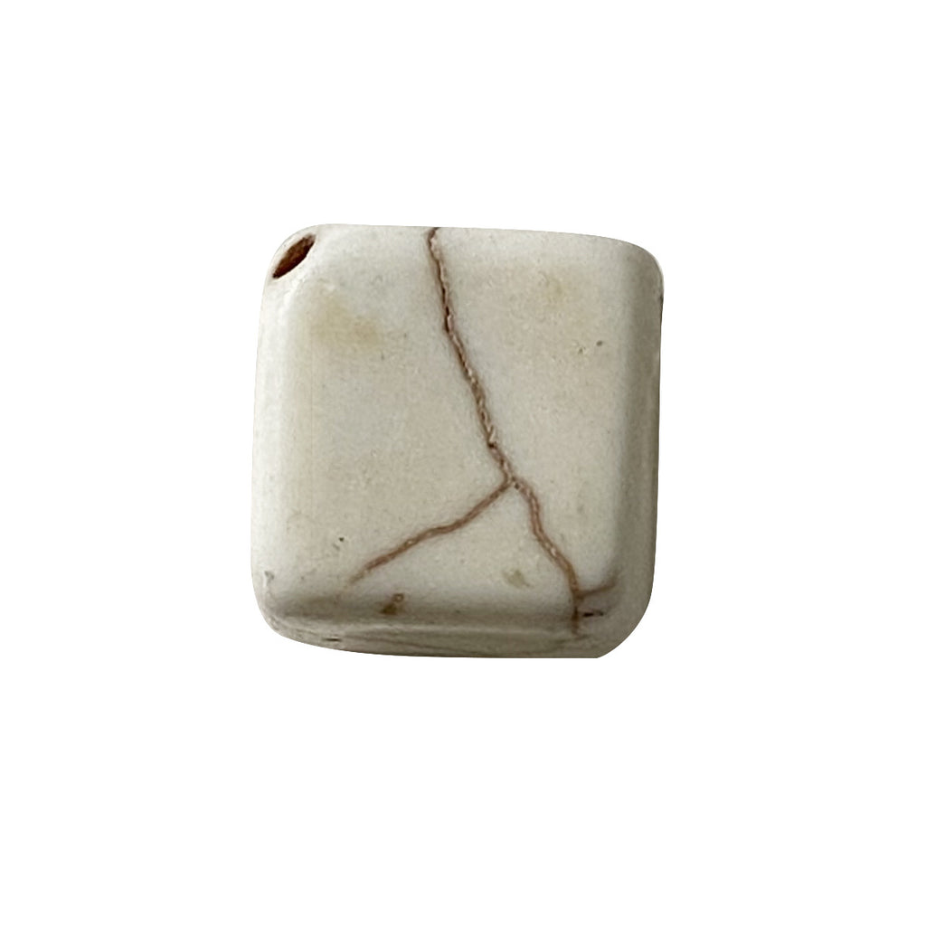 Large Synthetic White Turquoise Spacer Beads Round Beads Loose Beads Mobile Phone Chain Necklace Beaded Diy Accessories Material Beads