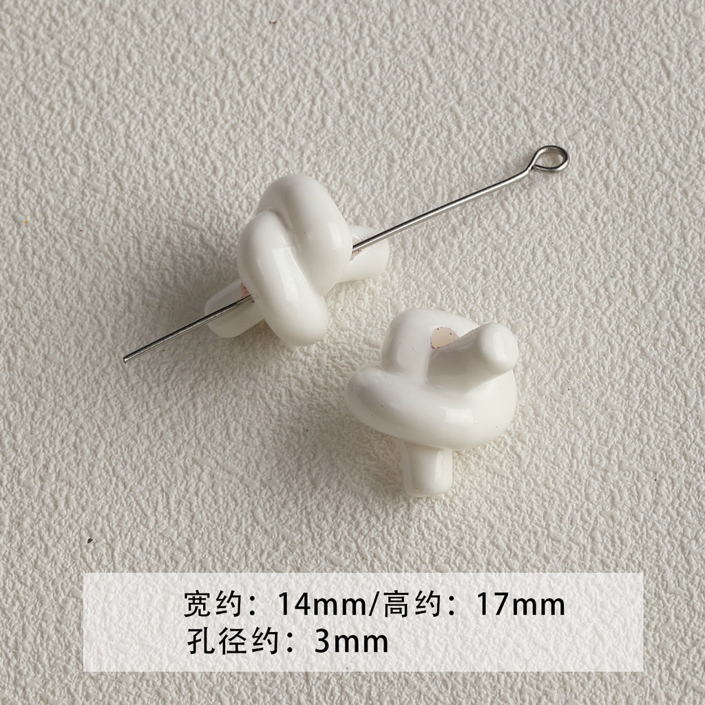 [Bihai] acrylic paint cheese star cone beaded mobile phone chain loose beads diy accessories material beads