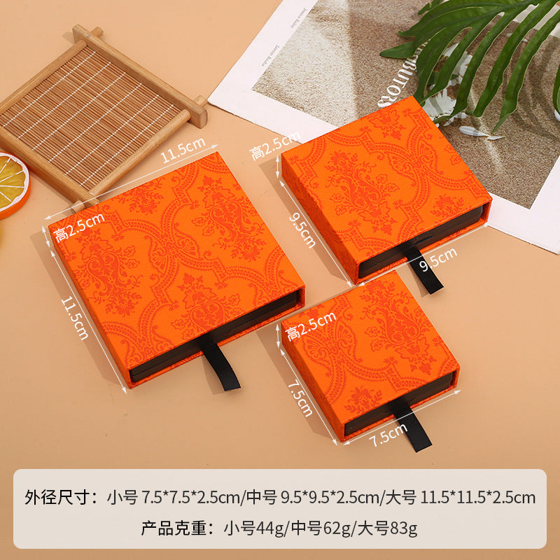 Drawer Jewelry Storage Box PE Film Floating Display Box