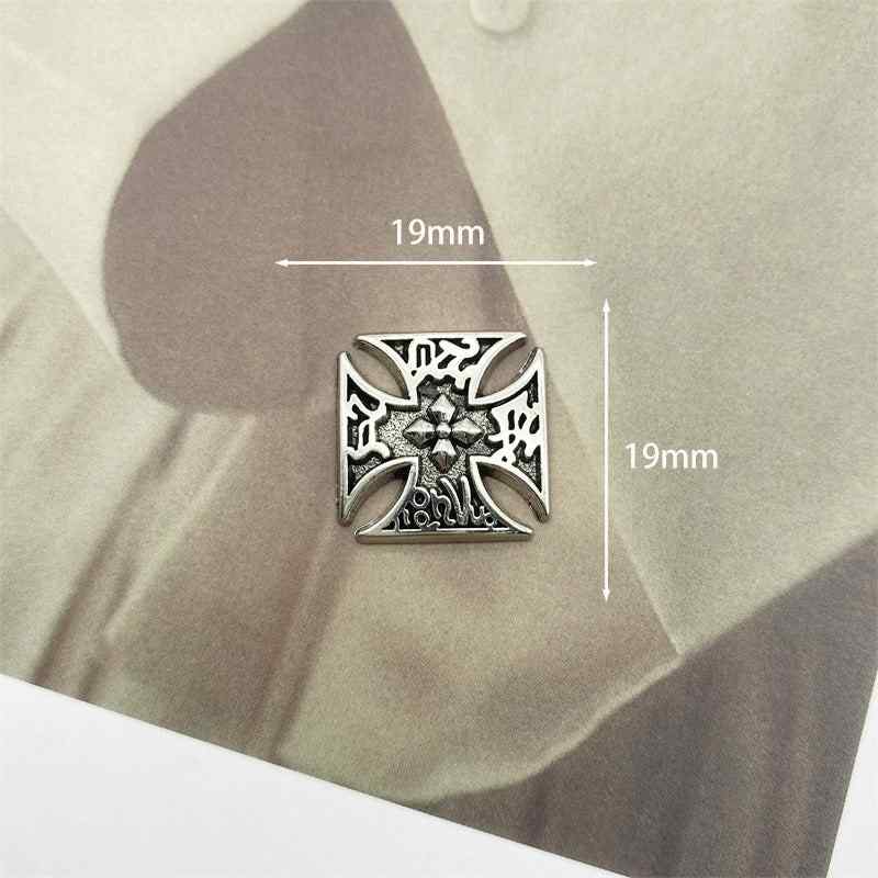 Alloy Jewelry Personalized Accessories Dark Style DIY Materials, show one of the size 19*19mm